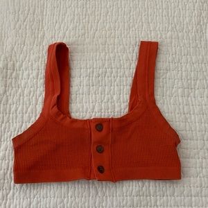 Urban Outfitters Out From Under Button Up Bra Top